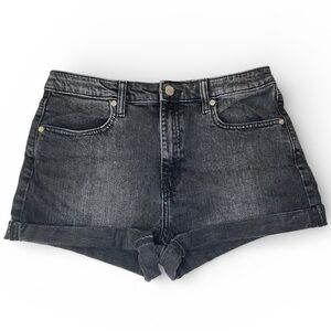 Wild Fable Black Highest Rise Denim Shorts Size 10